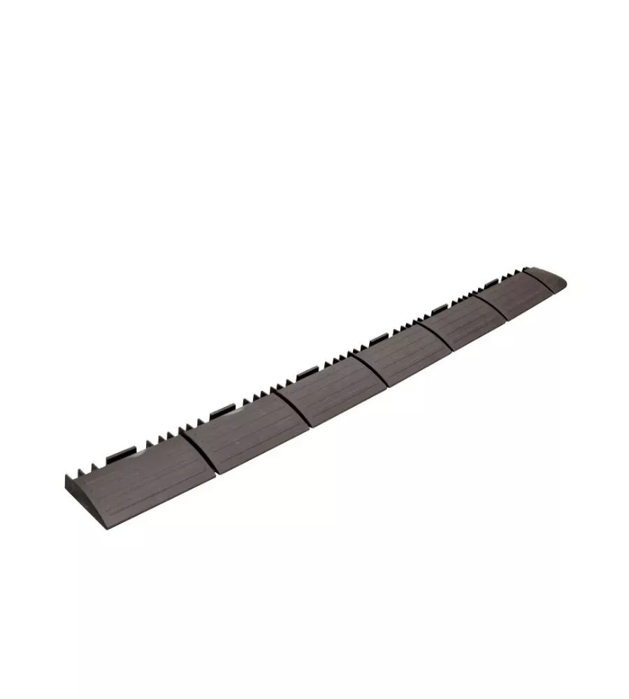 Scivolo autoagganciante maschio marrone - 600x60x13 mm